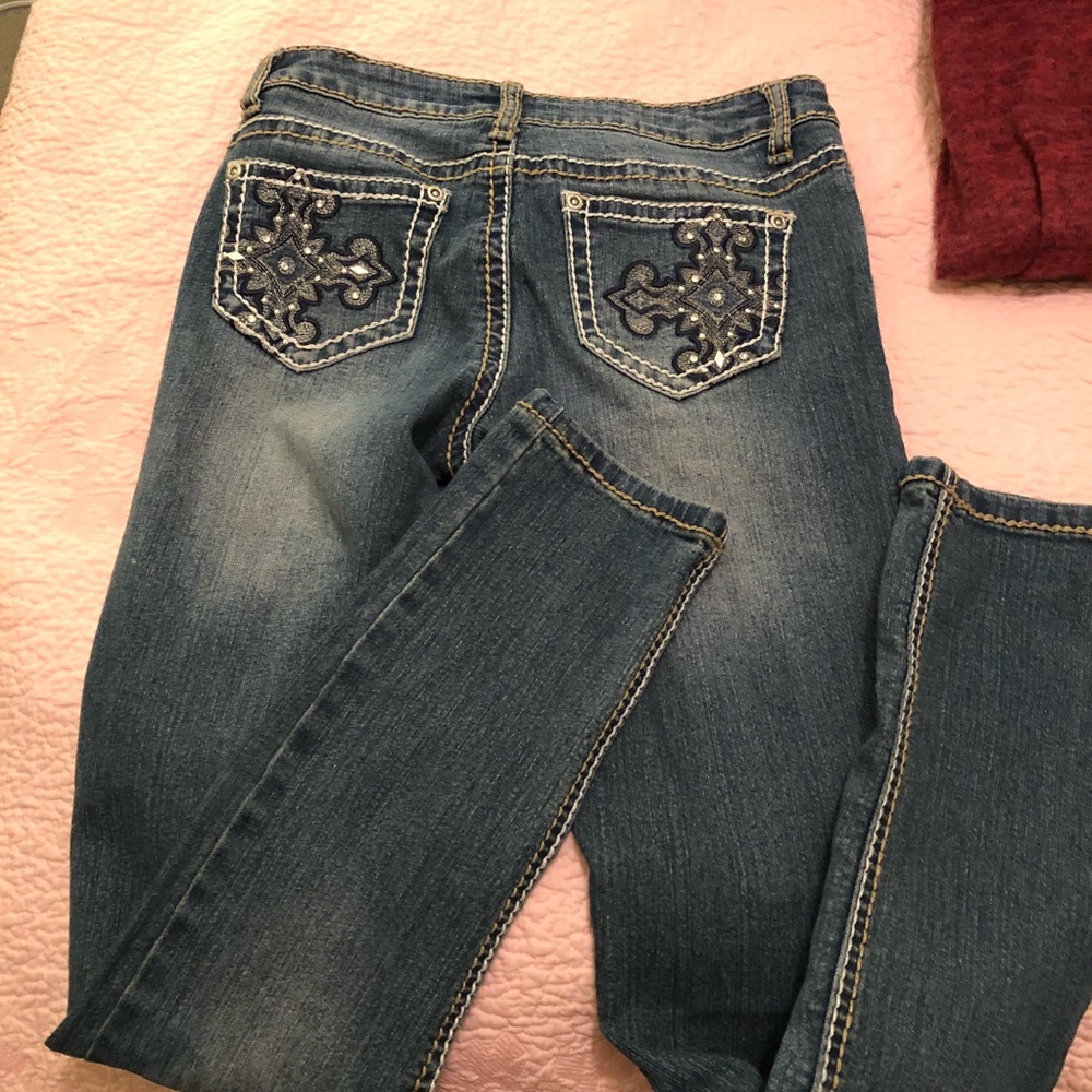Bedazzled jeans